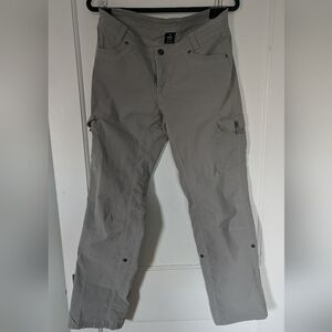 Kuhl Women's Gray Cargo Hiking Pants